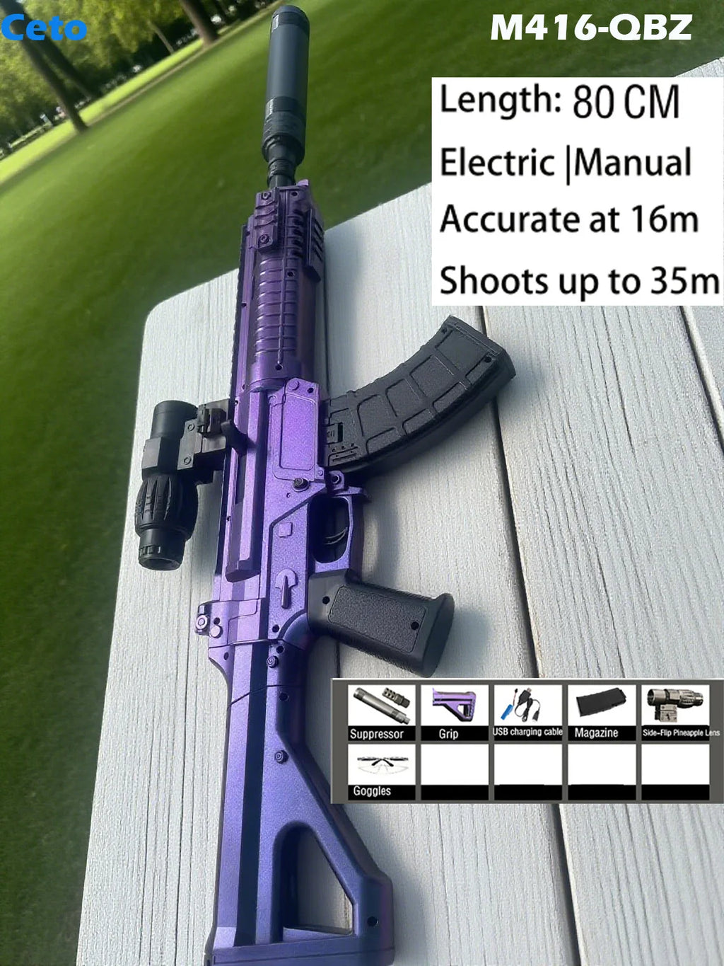 M416 EBB Gel Blaster