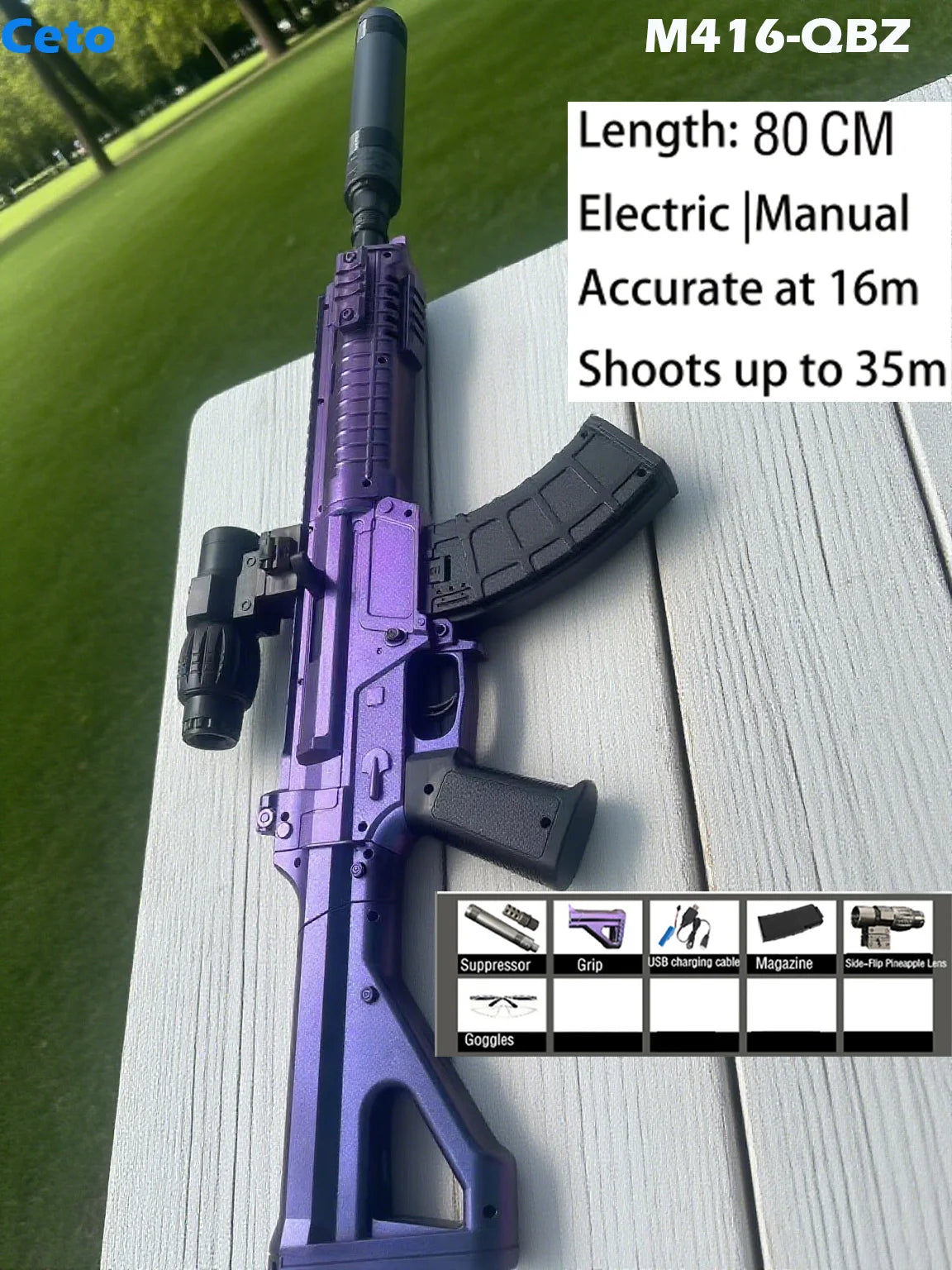 M416 EBB Gel Blaster