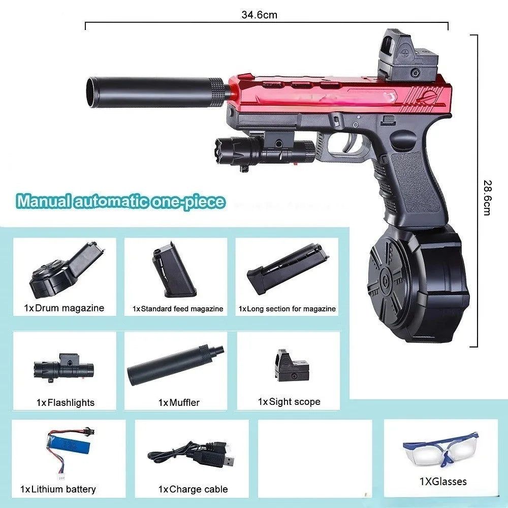 Automatic Shooting Airsoft Pistol Hydrogel 817